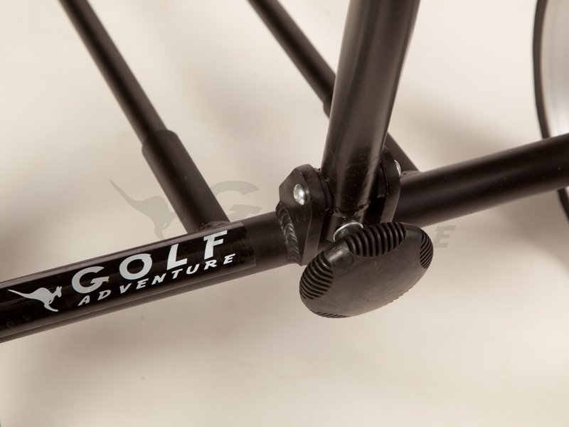 Golfový vozík - ČERNÝ